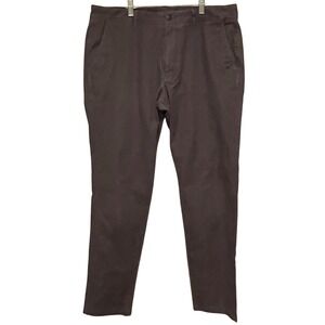 Bonobos Mens Athletic Fit Chinos Dark Grey Charcoal Pants 35x34